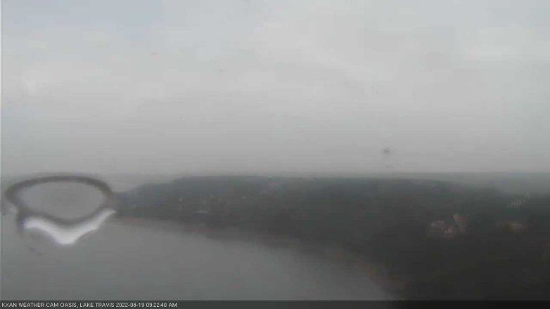 Lake Travis webcam, August 19, 2022 9:25 AM CT