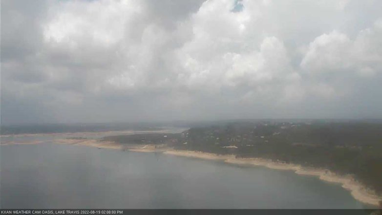 Lake Travis webcam, August 19, 2022 2:00 PM CT