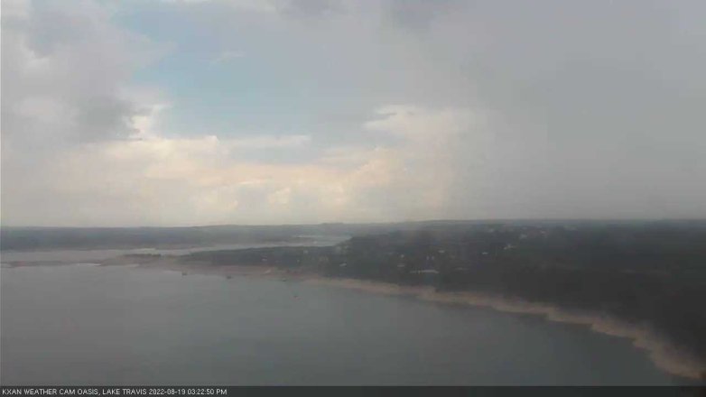 Lake Travis webcam, August 19, 2022 3:25 PM CT