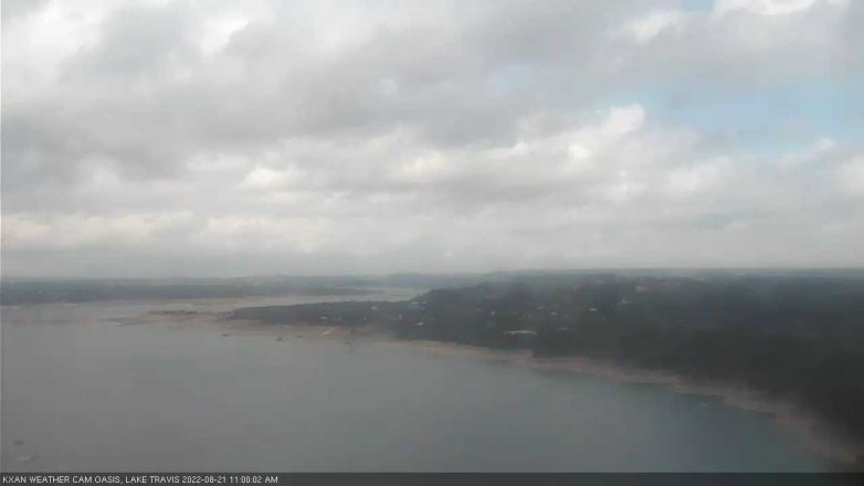 Lake Travis webcam, August 21, 2022 11:00 AM CT