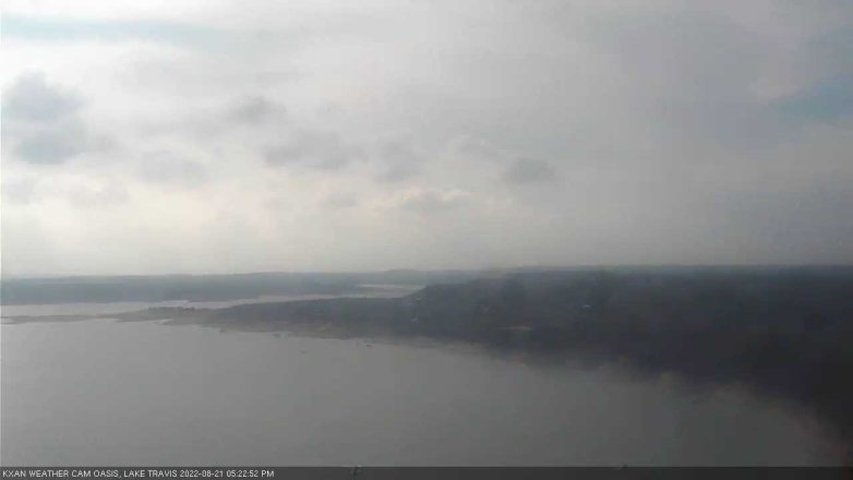 Lake Travis webcam, August 21, 2022 5:25 PM CT