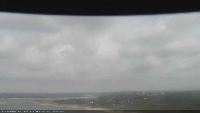 Lake Travis webcam, August 22, 2022 10:25 AM CT