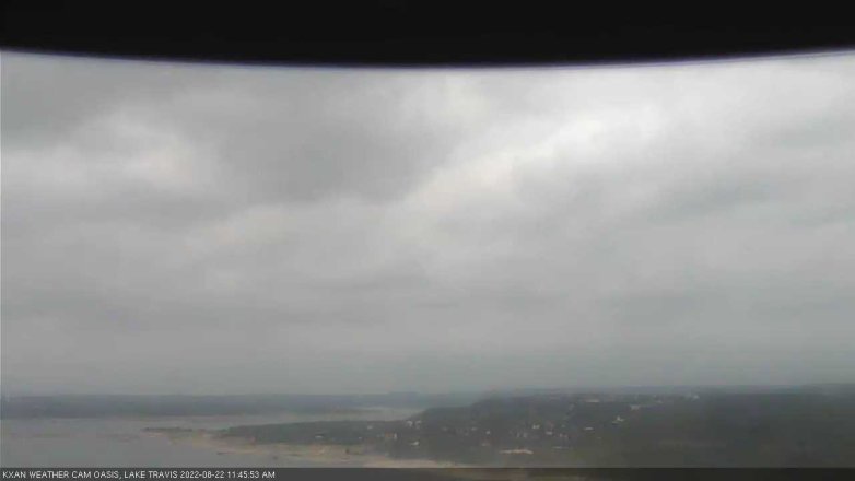 Lake Travis webcam, August 22, 2022 11:45 AM CT