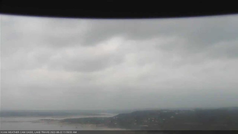 Lake Travis webcam, August 22, 2022 12:00 PM CT