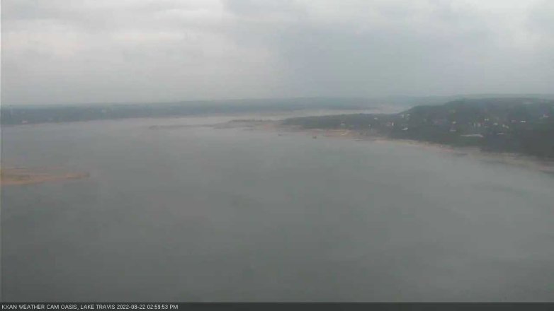 Lake Travis webcam, August 22, 2022 3:00 PM CT