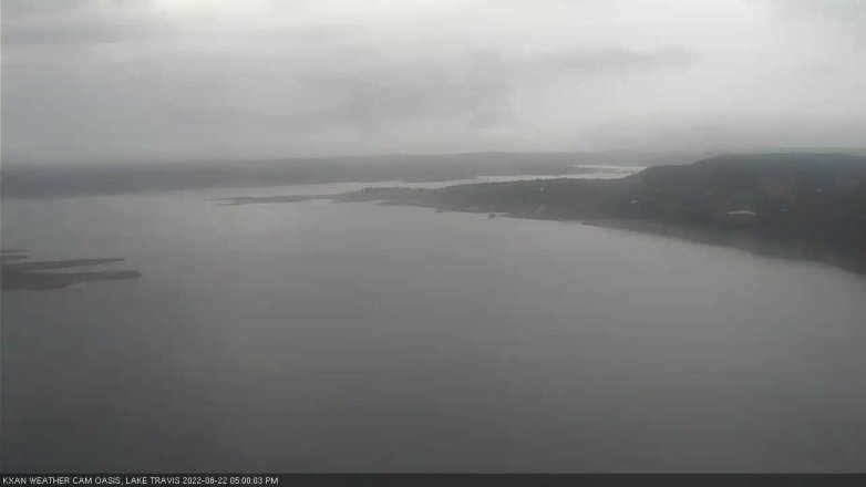 Lake Travis webcam, August 22, 2022 5:00 PM CT