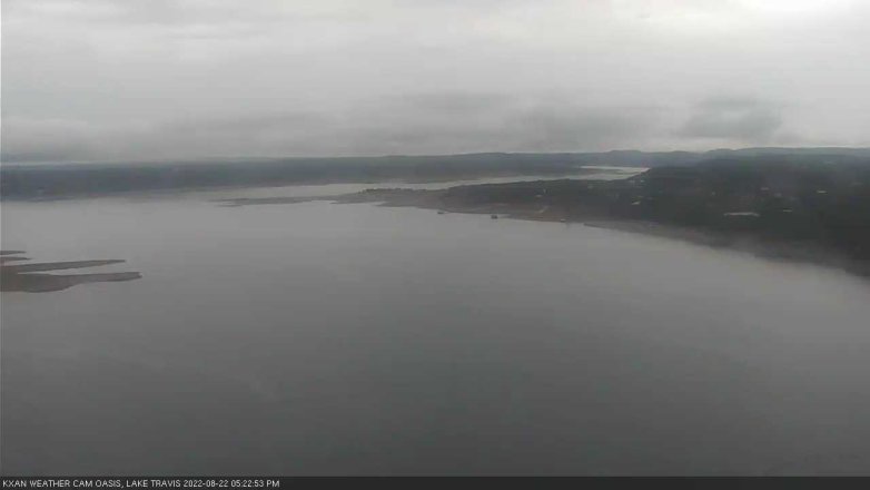 Lake Travis webcam, August 22, 2022 5:25 PM CT