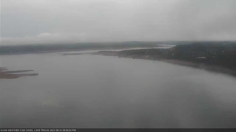 Lake Travis webcam, August 22, 2022 6:00 PM CT