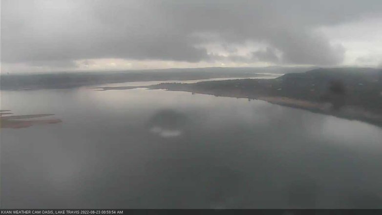 Lake Travis webcam, August 23, 2022 9:00 AM CT