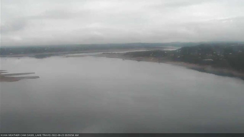Lake Travis webcam, August 23, 2022 10:00 AM CT
