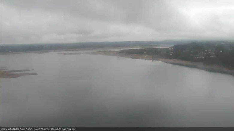 Lake Travis webcam, August 23, 2022 10:25 AM CT