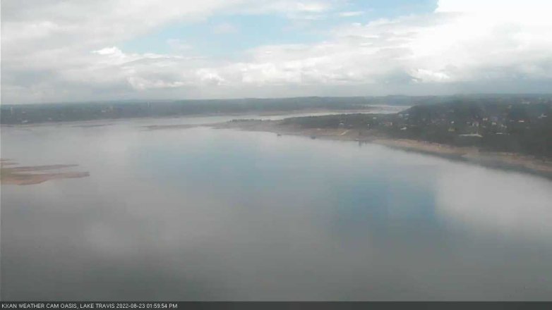 Lake Travis webcam, August 23, 2022 2:00 PM CT