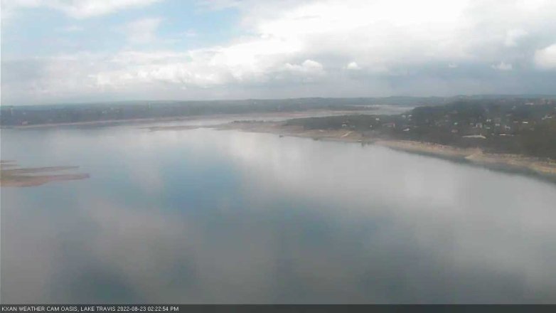 Lake Travis webcam, August 23, 2022 2:25 PM CT