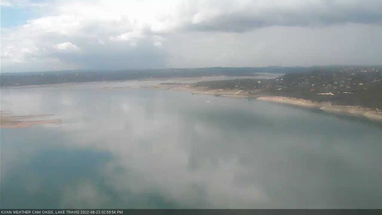 Lake Travis webcam, August 23, 2022 3:00 PM CT