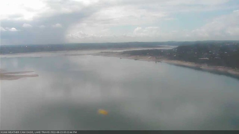 Lake Travis webcam, August 23, 2022 3:25 PM CT