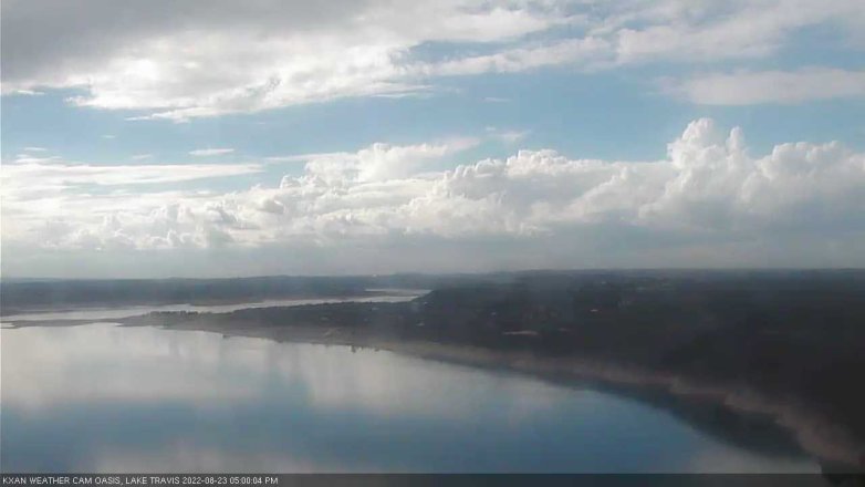 Lake Travis webcam, August 23, 2022 5:00 PM CT