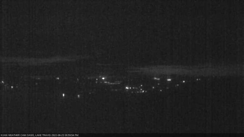 Lake Travis webcam, August 23, 2022 9:00 PM CT