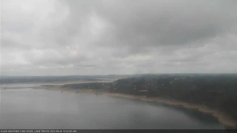 Lake Travis webcam, August 24, 2022 10:25 AM CT