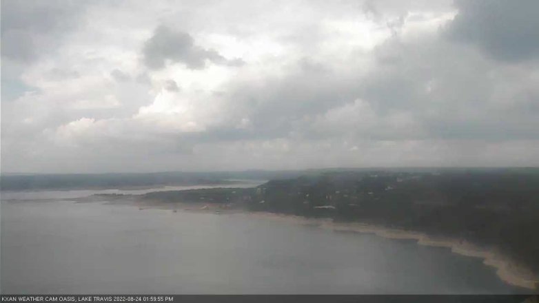 Lake Travis webcam, August 24, 2022 2:00 PM CT