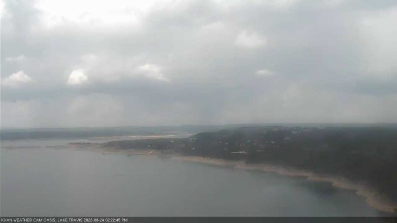 Lake Travis webcam, August 24, 2022 2:25 PM CT