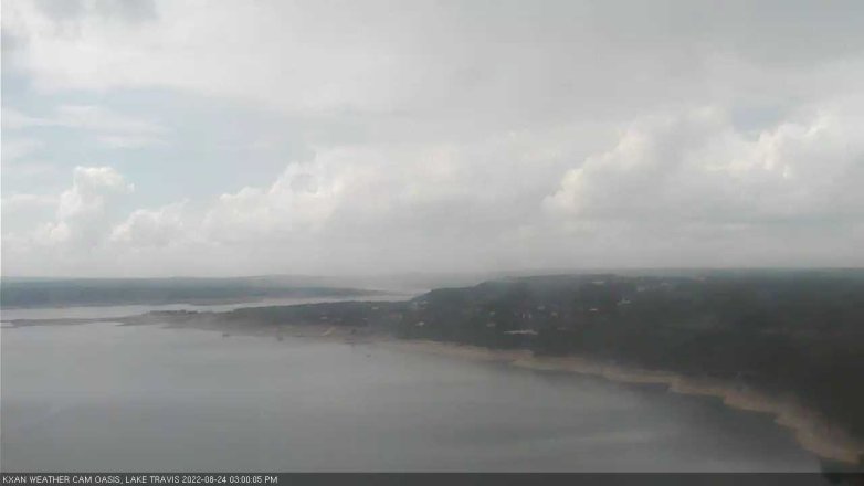 Lake Travis webcam, August 24, 2022 3:00 PM CT