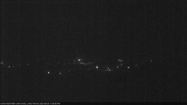 Lake Travis webcam, August 24, 2022 11:45 PM CT