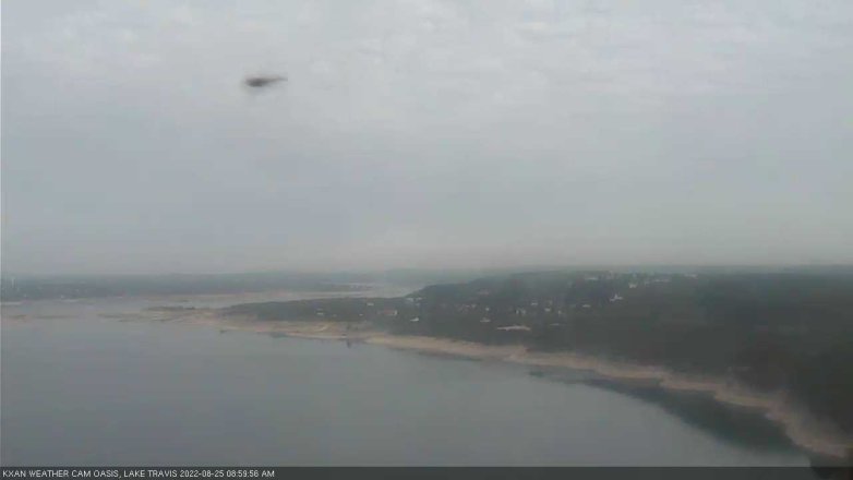 Lake Travis webcam, August 25, 2022 9:00 AM CT