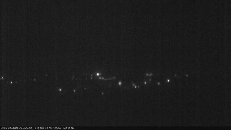 Lake Travis webcam, August 28, 2022 11:45 PM CT