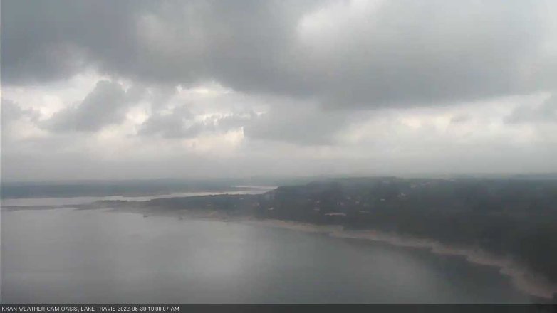 Lake Travis webcam, August 30, 2022 10:00 AM CT