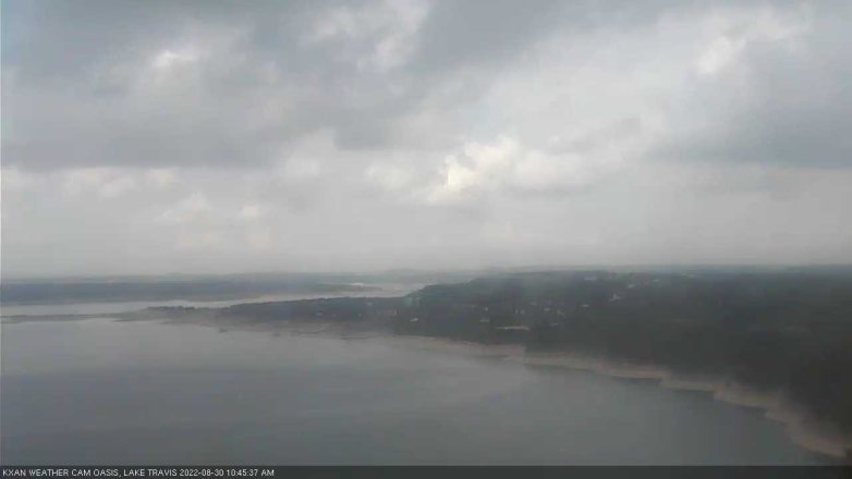 Lake Travis webcam, August 30, 2022 10:45 AM CT