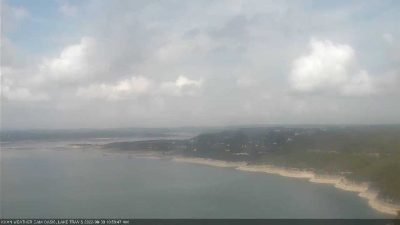 Lake Travis webcam, August 30, 2022 11:00 AM CT