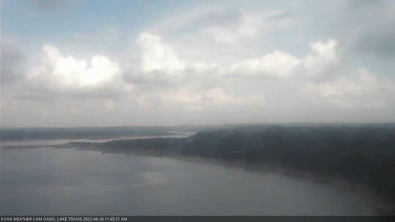 Lake Travis webcam, August 30, 2022 11:45 AM CT