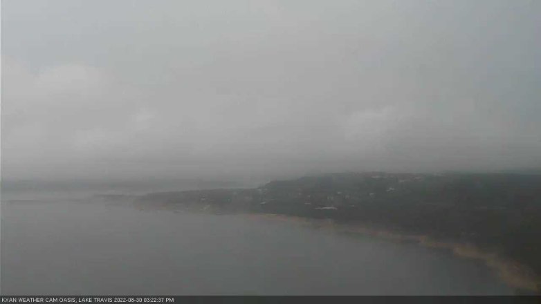 Lake Travis webcam, August 30, 2022 3:25 PM CT
