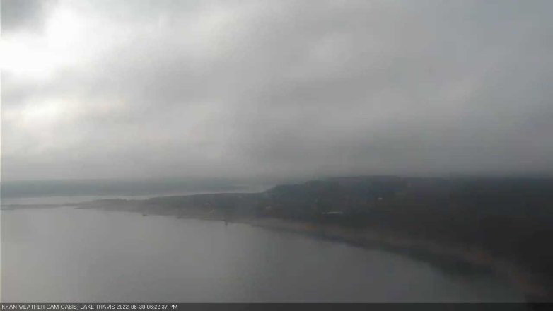 Lake Travis webcam, August 30, 2022 6:25 PM CT
