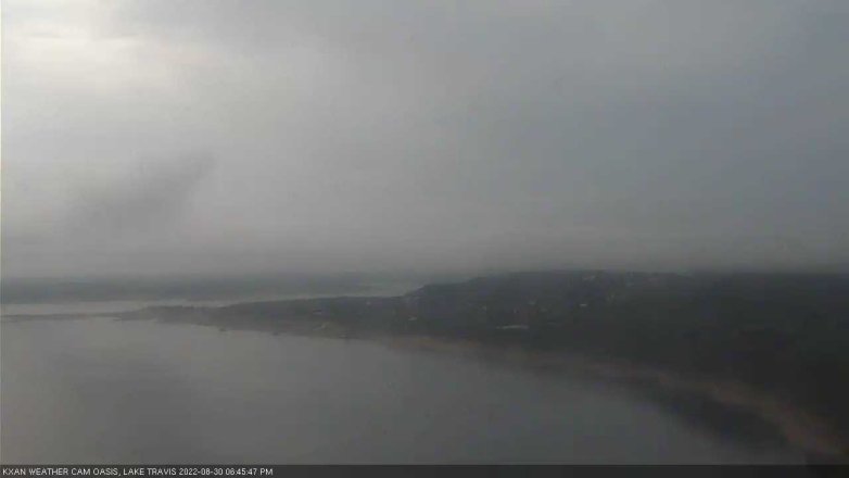 Lake Travis webcam, August 30, 2022 6:45 PM CT