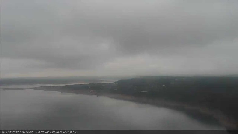Lake Travis webcam, August 30, 2022 7:25 PM CT