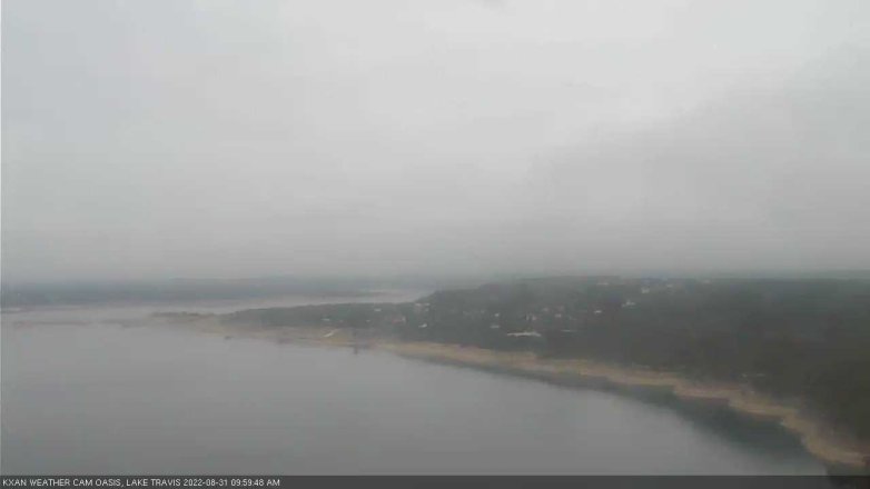Lake Travis webcam, August 31, 2022 10:00 AM CT