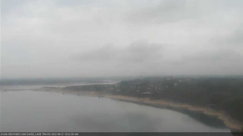 Lake Travis webcam, August 31, 2022 10:25 AM CT