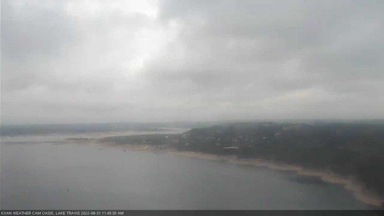 Lake Travis webcam, August 31, 2022 11:45 AM CT
