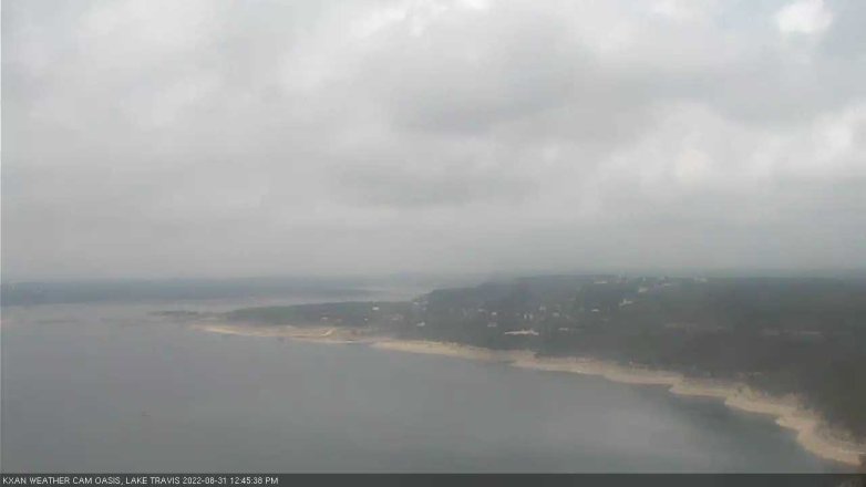 Lake Travis webcam, August 31, 2022 12:45 PM CT
