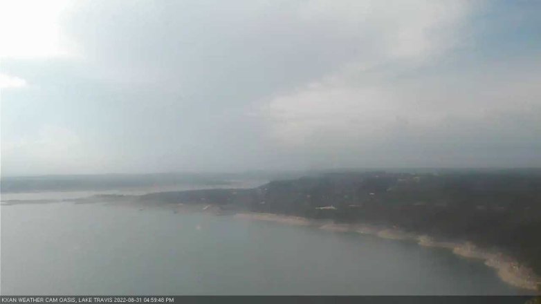 Lake Travis webcam, August 31, 2022 5:00 PM CT