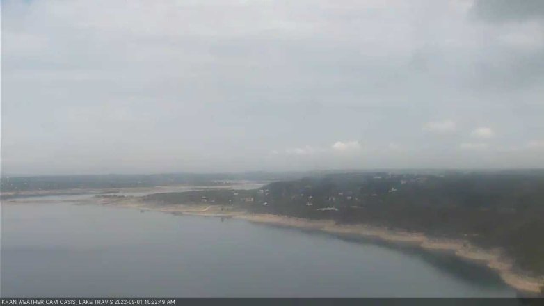 Lake Travis webcam, September 1, 2022 10:25 AM CT