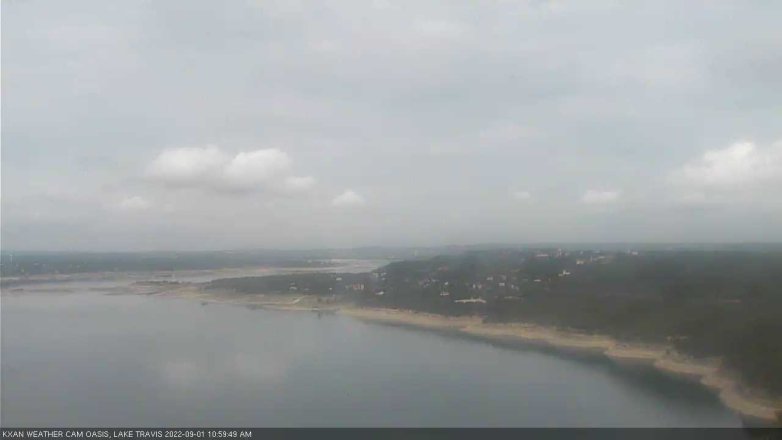 Lake Travis webcam, September 1, 2022 11:00 AM CT