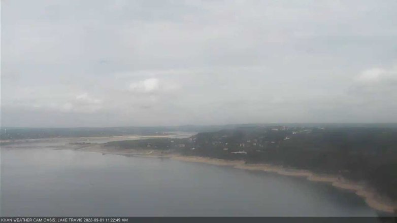 Lake Travis webcam, September 1, 2022 11:25 AM CT