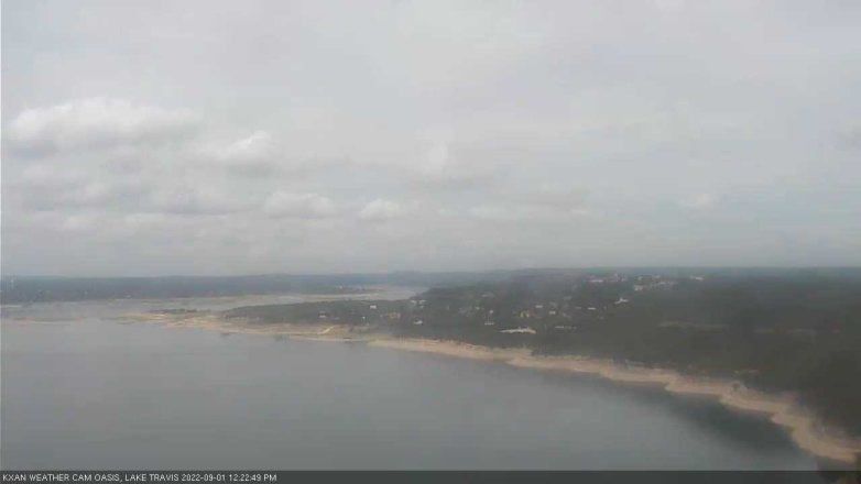 Lake Travis webcam, September 1, 2022 12:25 PM CT