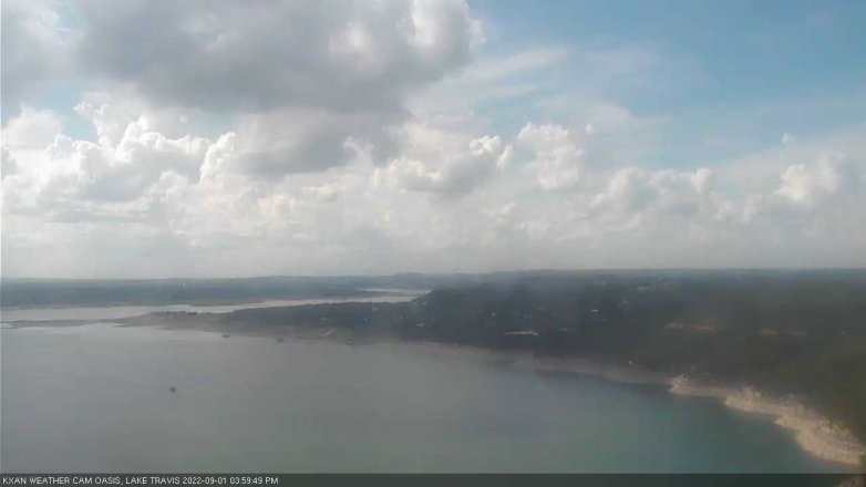 Lake Travis webcam, September 1, 2022 4:00 PM CT
