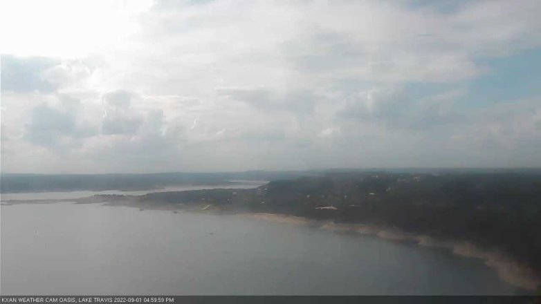 Lake Travis webcam, September 1, 2022 5:00 PM CT