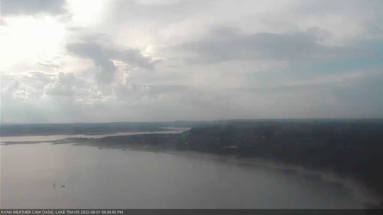 Lake Travis webcam, September 1, 2022 6:00 PM CT