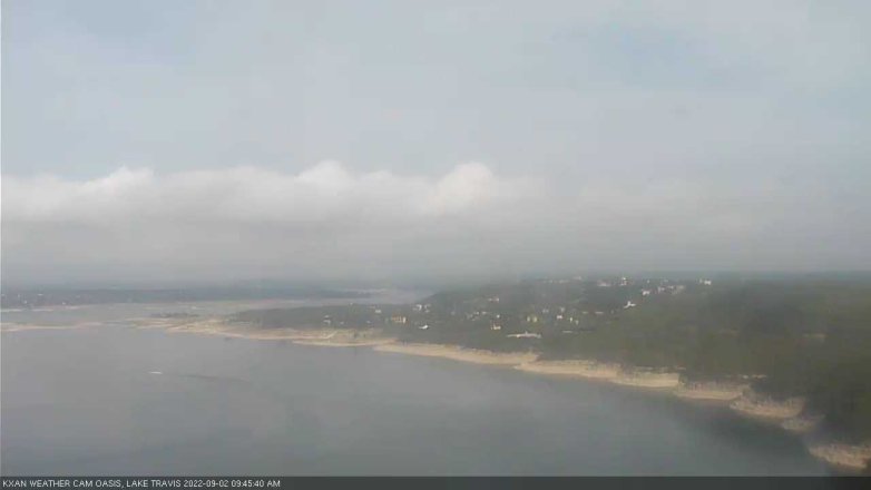 Lake Travis webcam, September 2, 2022 9:45 AM CT