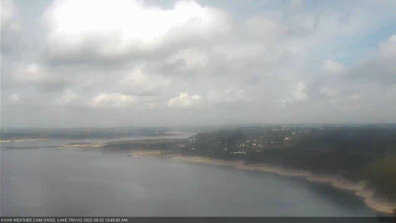 Lake Travis webcam, September 2, 2022 10:45 AM CT